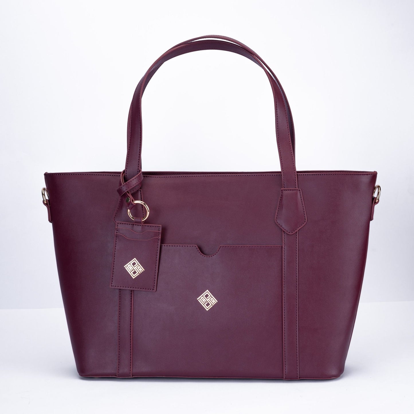 Classic Faux Leather Shoulder Bag