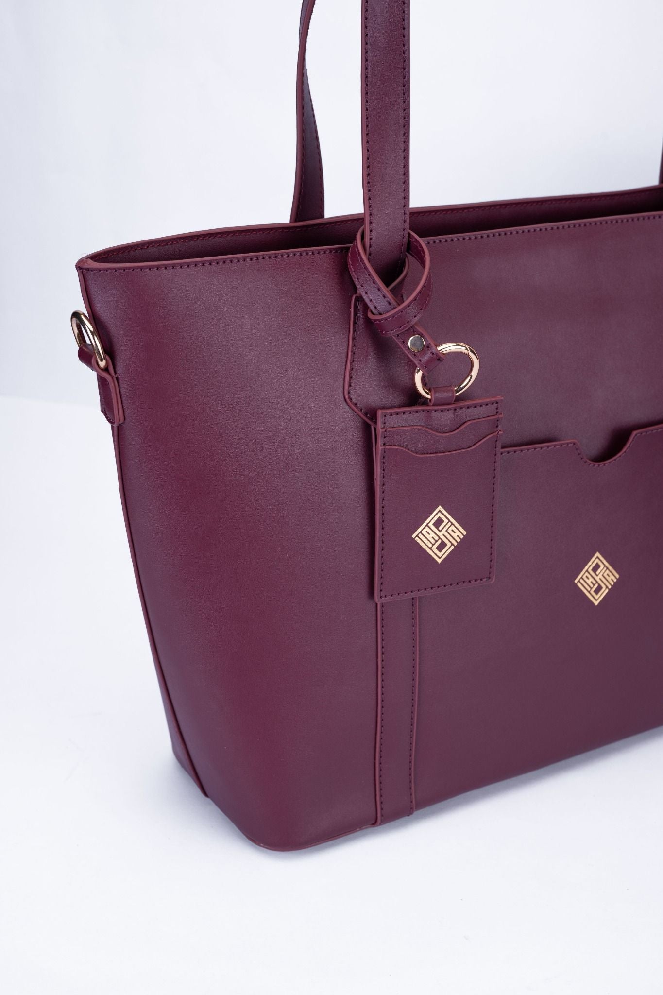 Classic Faux Leather Shoulder Bag