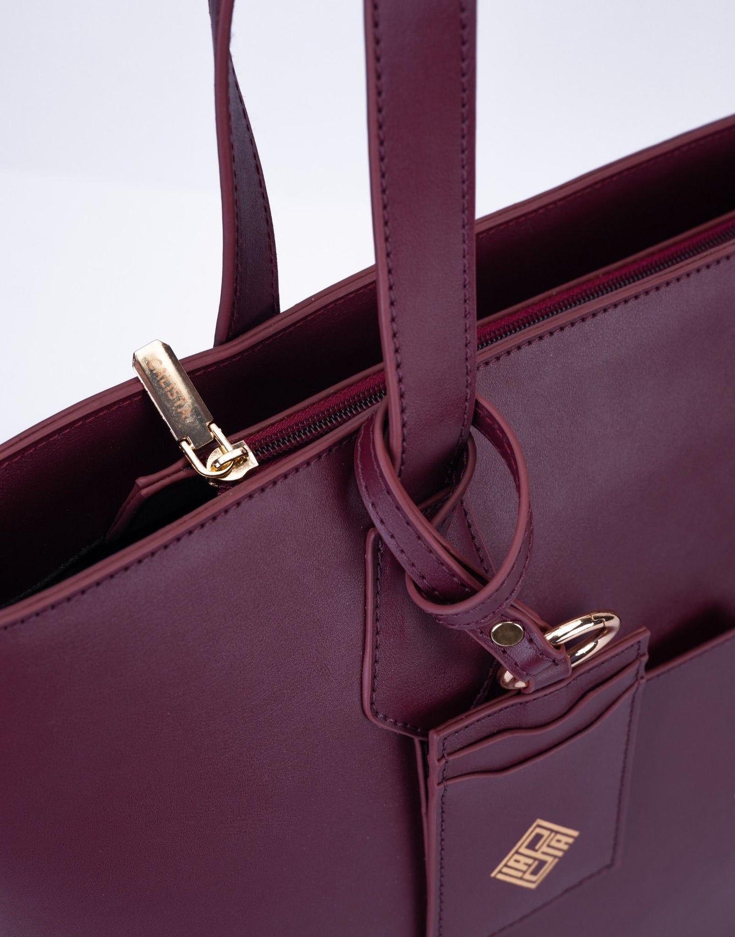 Classic Faux Leather Shoulder Bag