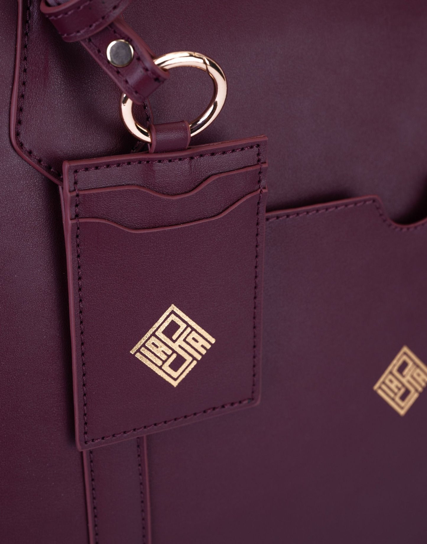 Classic Faux Leather Shoulder Bag