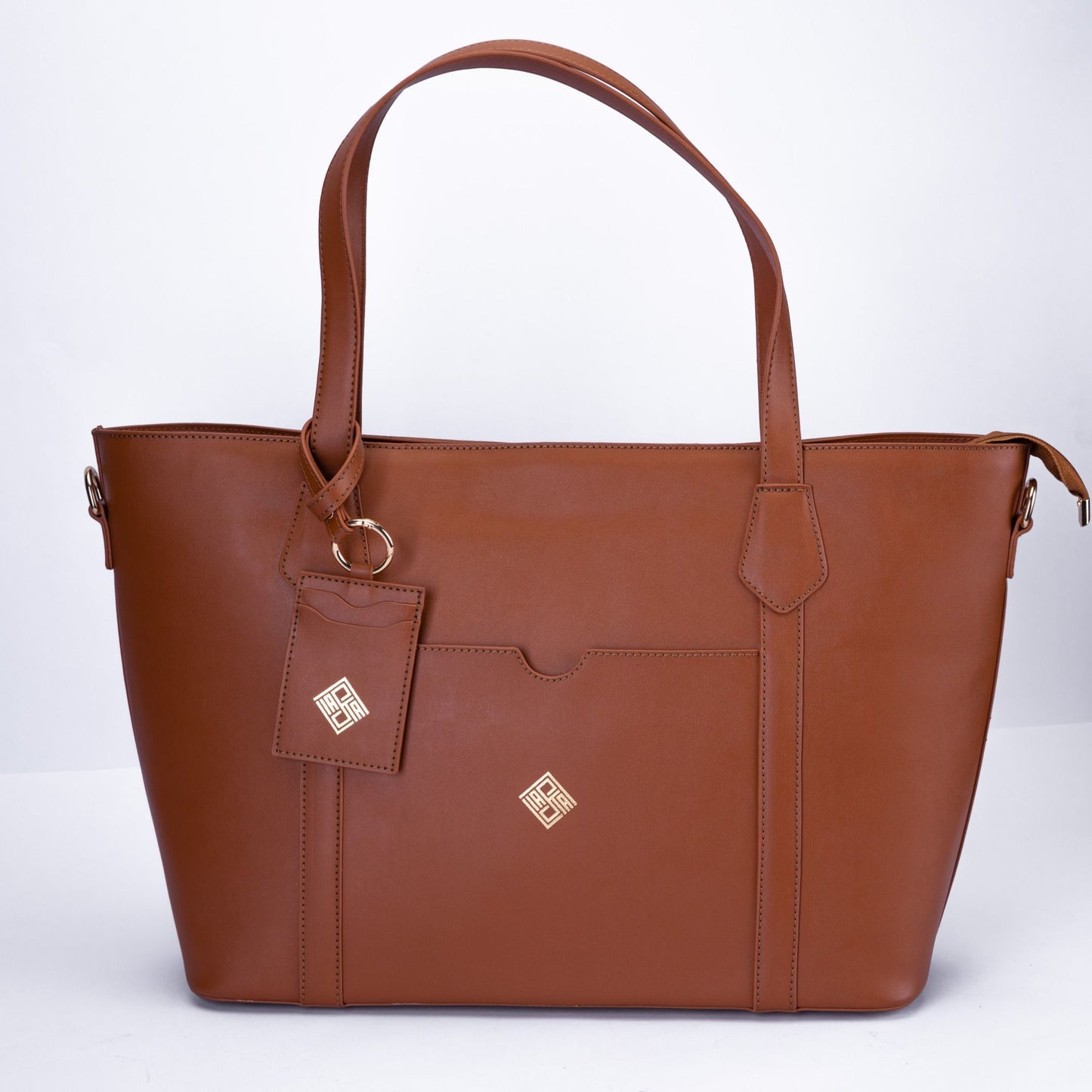 Classic Faux Leather Shoulder Bag