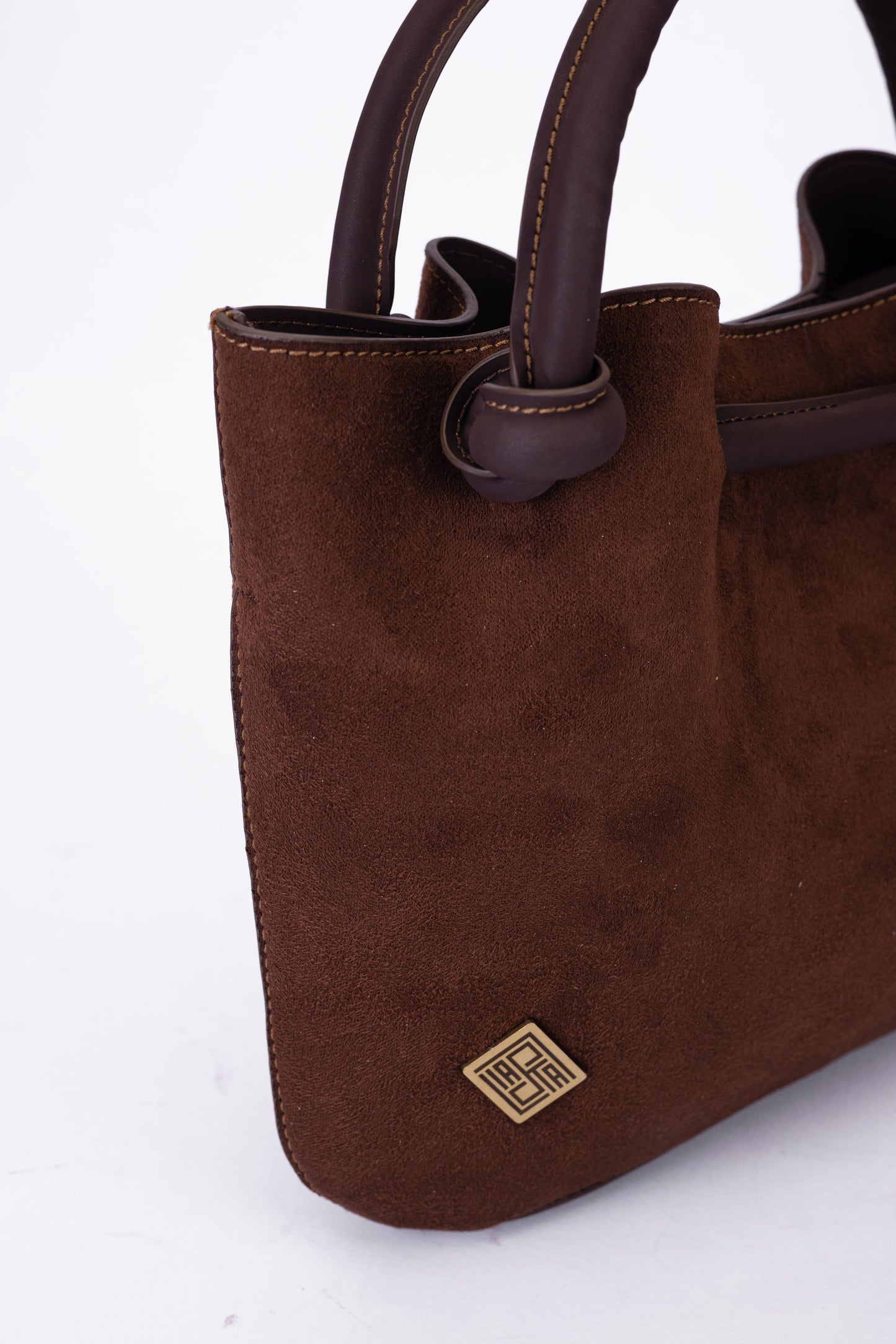 Soft Suede-Feel Handbag