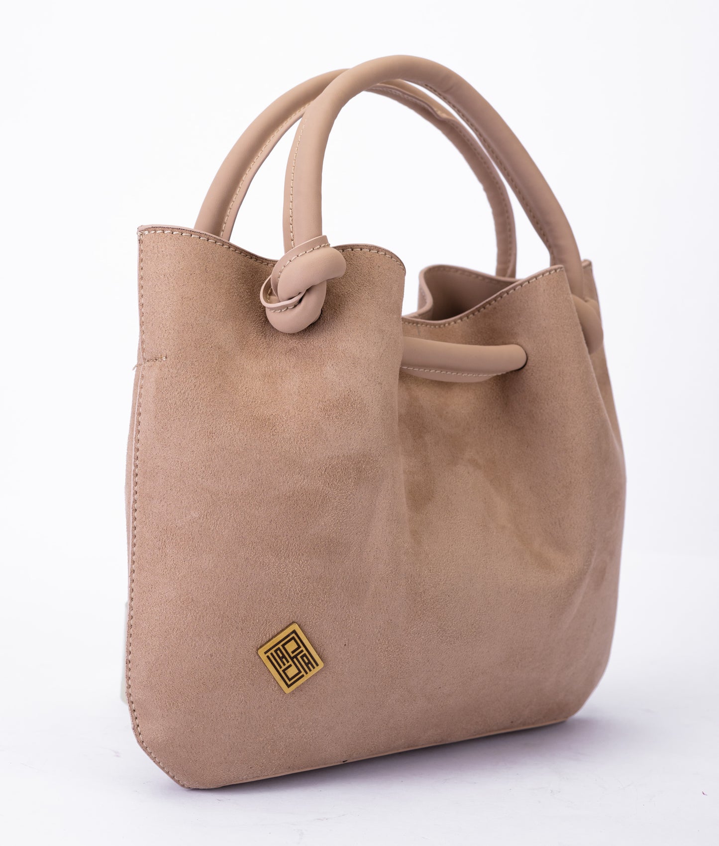 Soft Suede-Feel Handbag