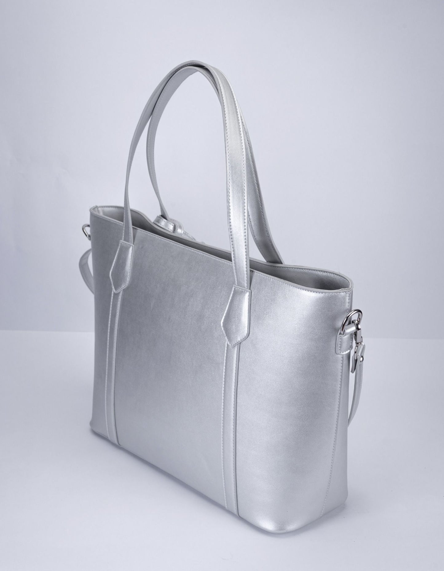 Classic Faux Leather Shoulder Bag