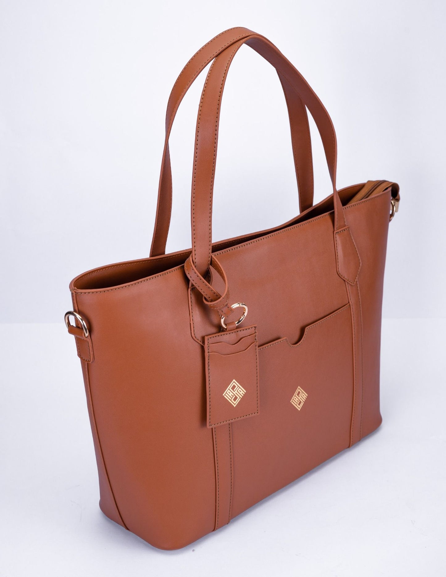 Classic Faux Leather Shoulder Bag