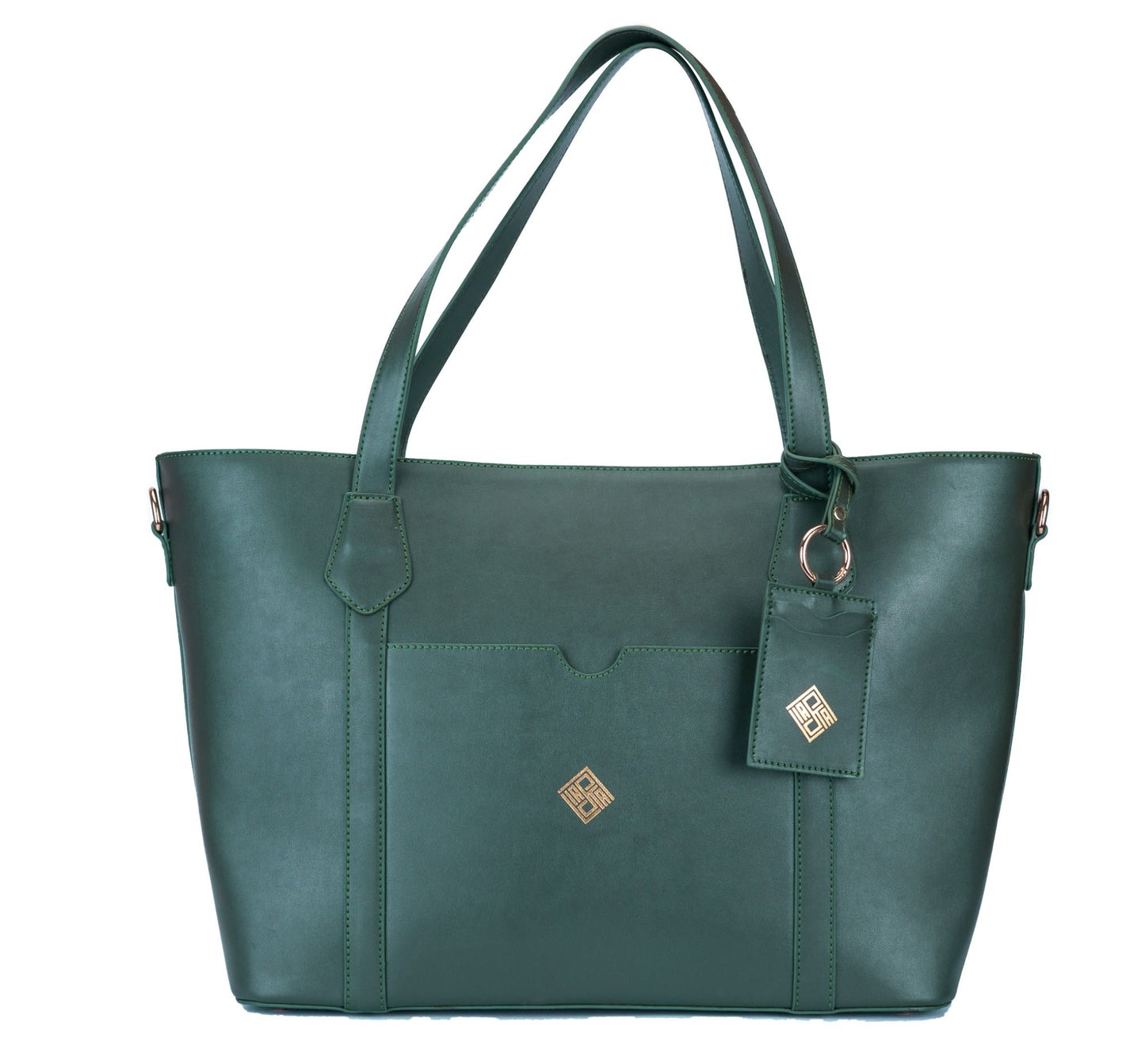 Classic Faux Leather Shoulder Bag