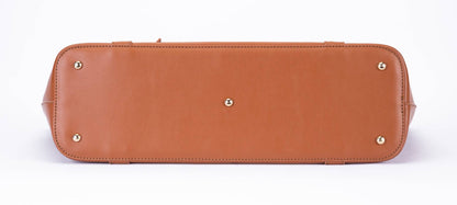 Classic Faux Leather Shoulder Bag