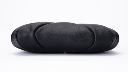 Bow-Inspired Shoulder Bag with Gold Chain