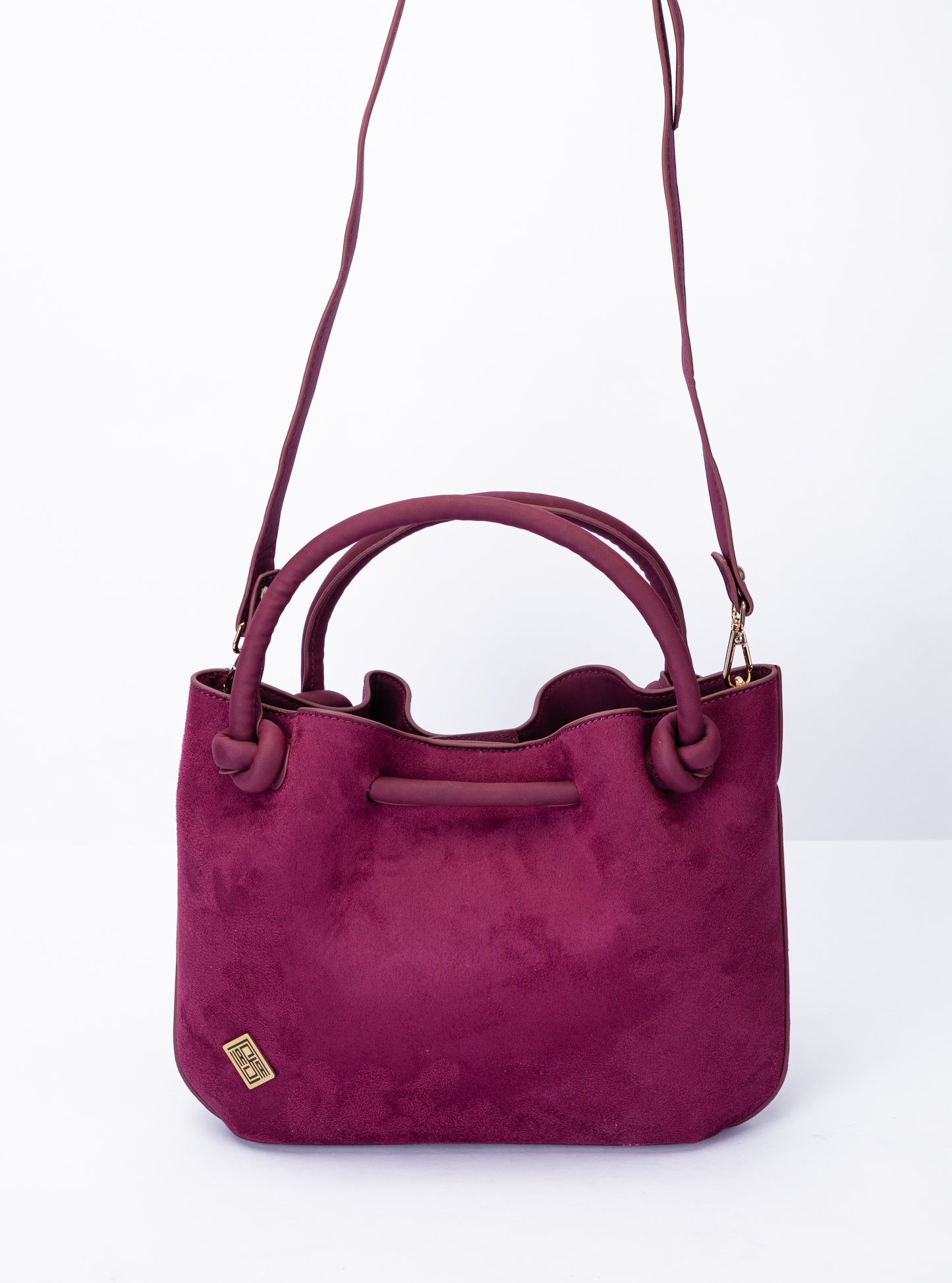 Soft Suede-Feel Handbag