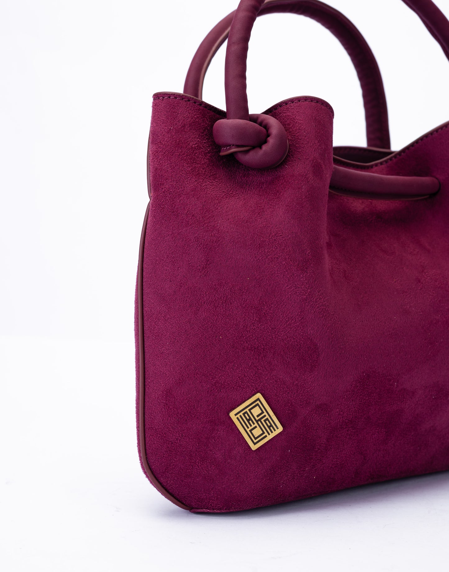 Soft Suede-Feel Handbag