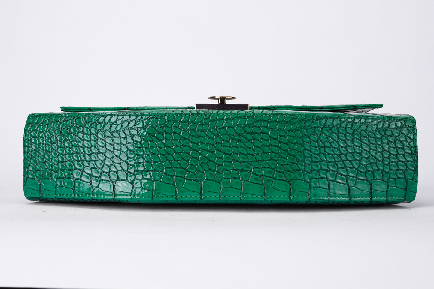 Luxury Croc-Effect Structured Handbag