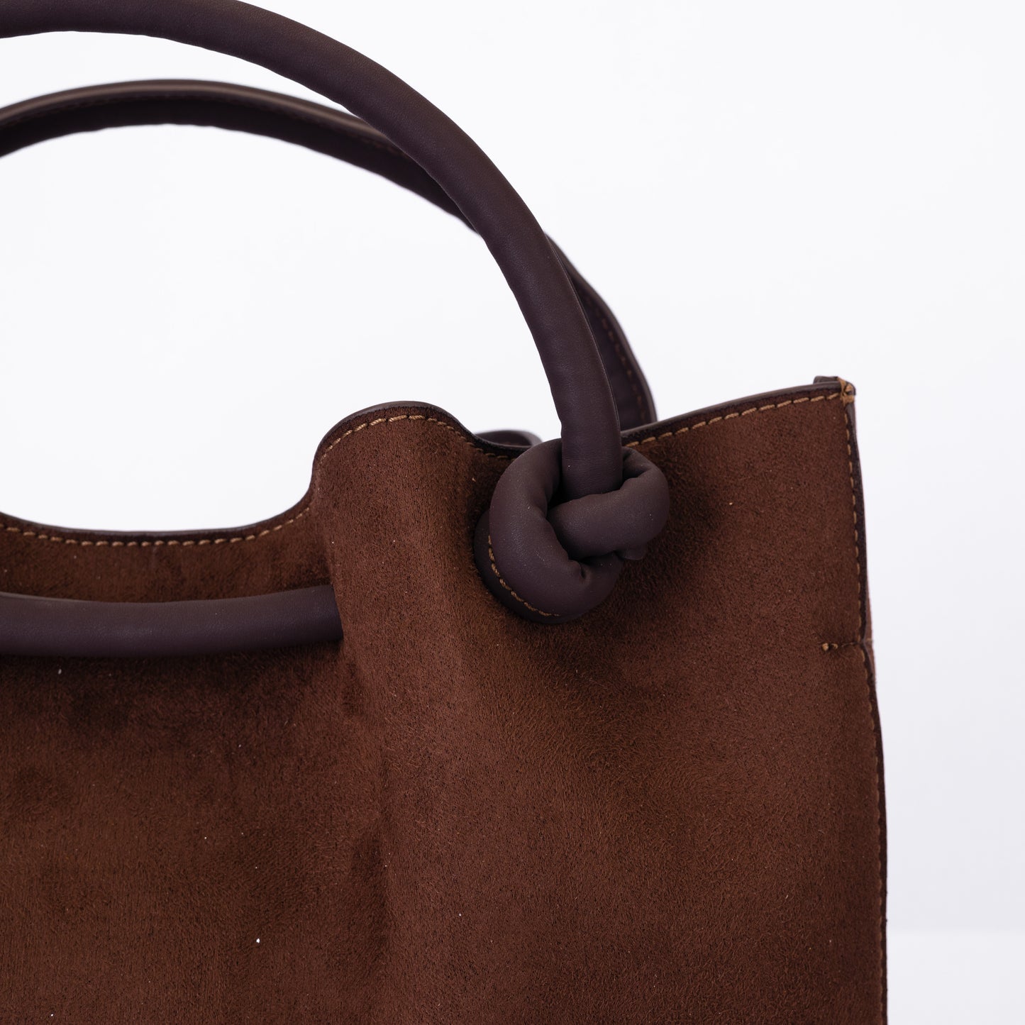 Soft Suede-Feel Handbag