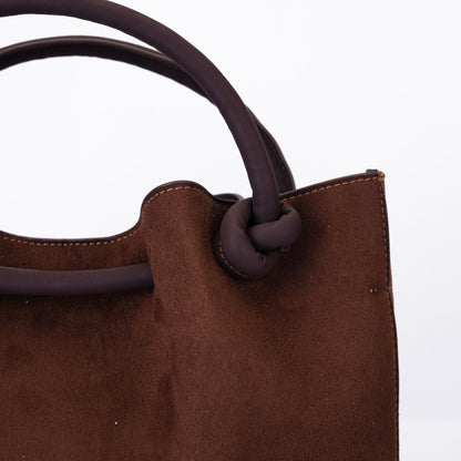 Soft Suede-Feel Handbag