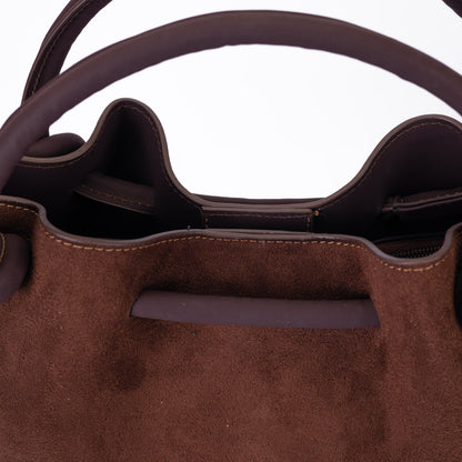 Soft Suede-Feel Handbag