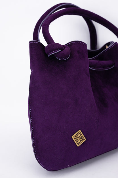 Soft Suede-Feel Handbag