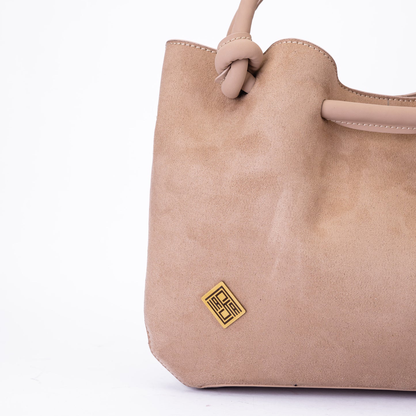 Soft Suede-Feel Handbag