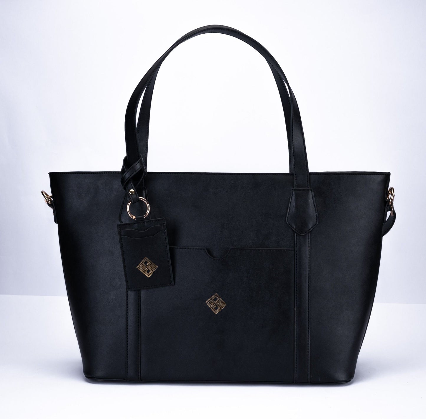 Classic Faux Leather Shoulder Bag