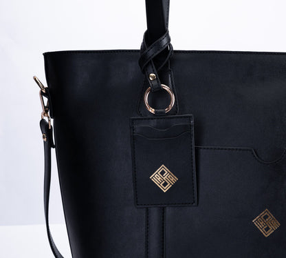 Classic Faux Leather Shoulder Bag