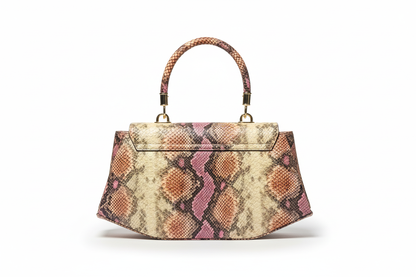 Luxury Croc-Effect Structured Handbag