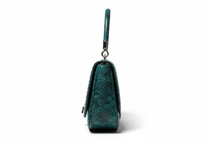 Luxury Croc-Effect Structured Handbag